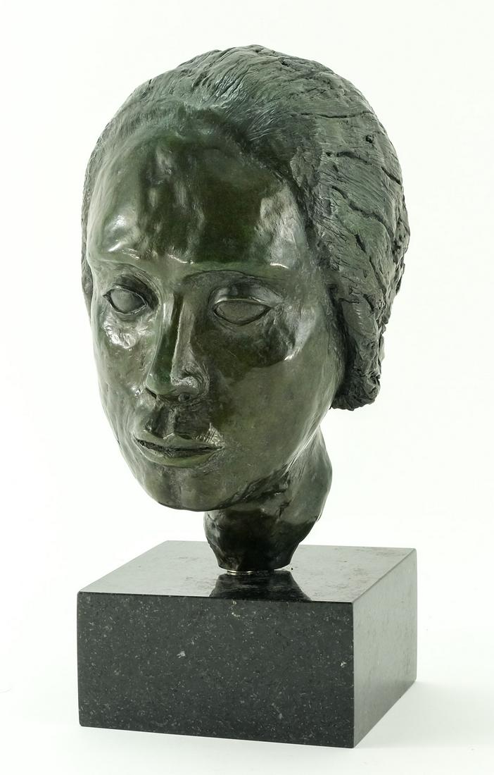 Bronze Bust of Woman (1 of 4)