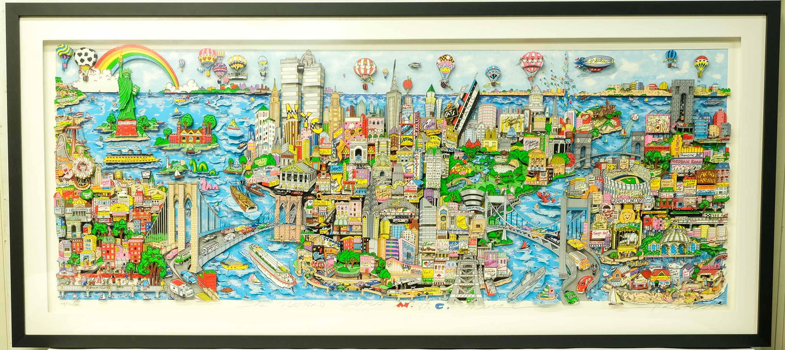 Charles Fazzino "The World Loves NYC" (1 of 6)