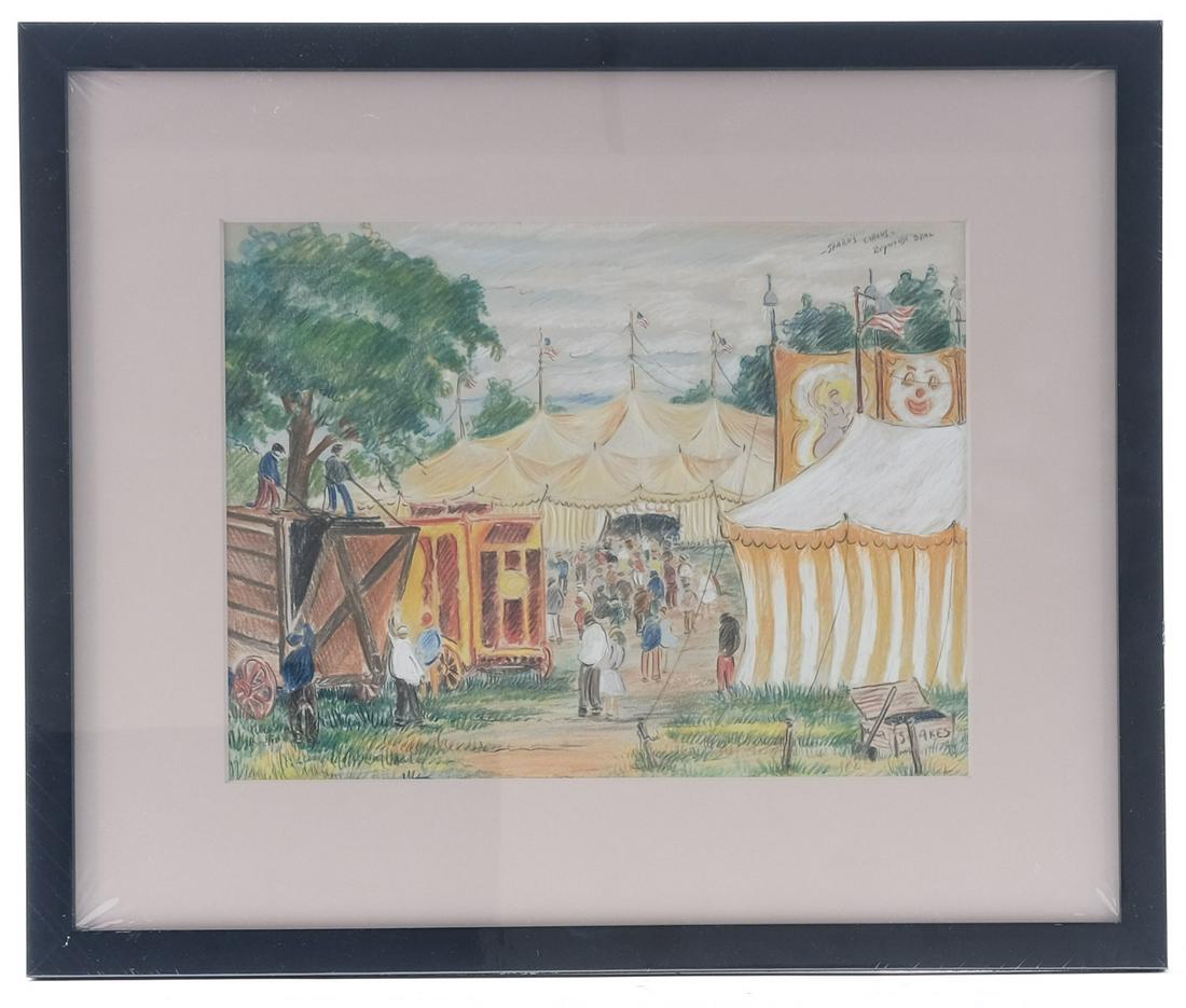 Reynolds Beal: Sparks Circus Drawing (1 of 4)