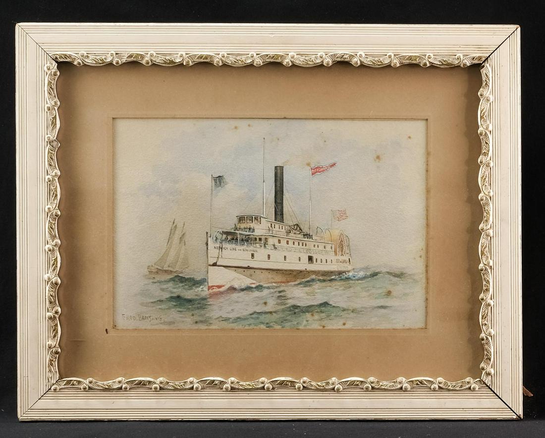 Fred Pansing Steamship Portrait Norwich Line (1 of 4)
