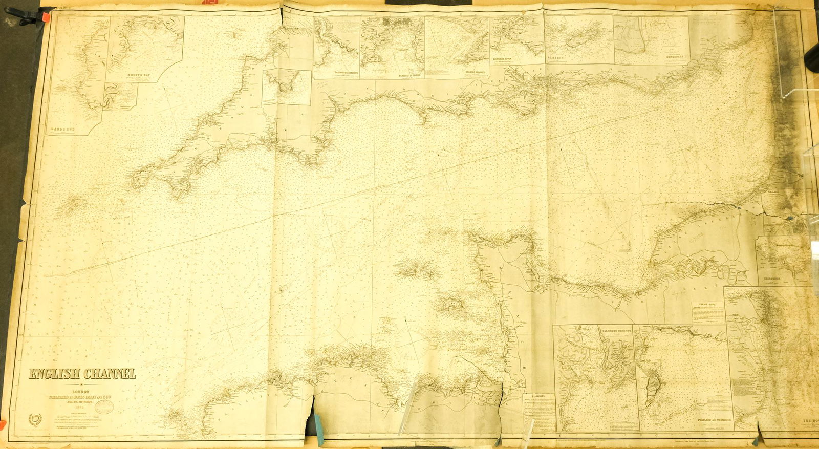 James Imray Blueback Chart of the English Channel (1 of 4)