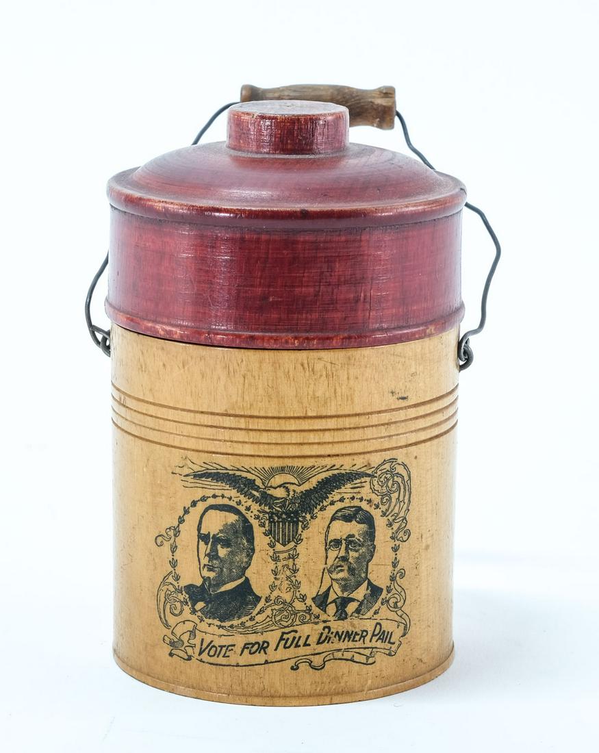 McKinley Roosevelt 1900 Jugate Dinner Pail (1 of 4)