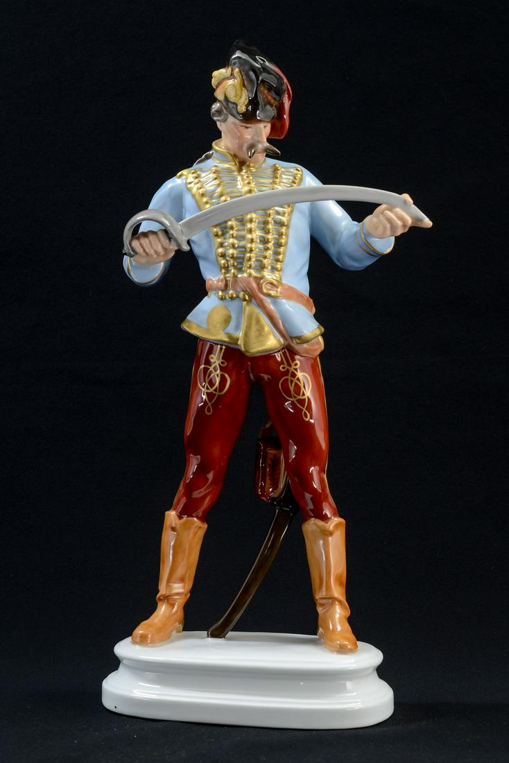 Herend Hussar Porcelain Figurine (1 of 6)