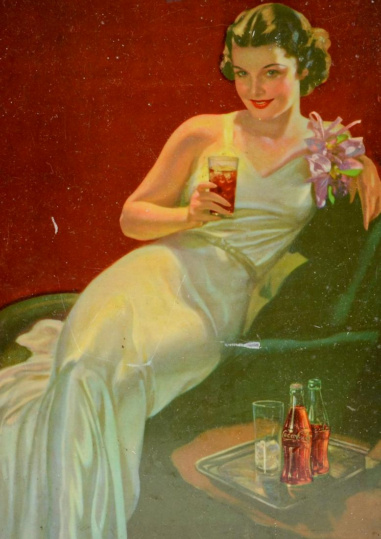 Coca Cola Advertising Tray (1 of 4)