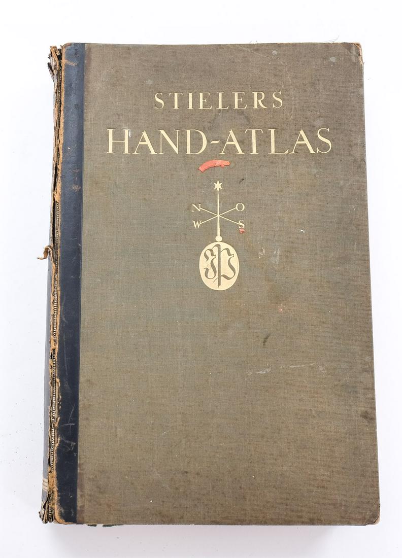 Stielers Hand-Atlas: German World Maps 1933 (1 of 6)