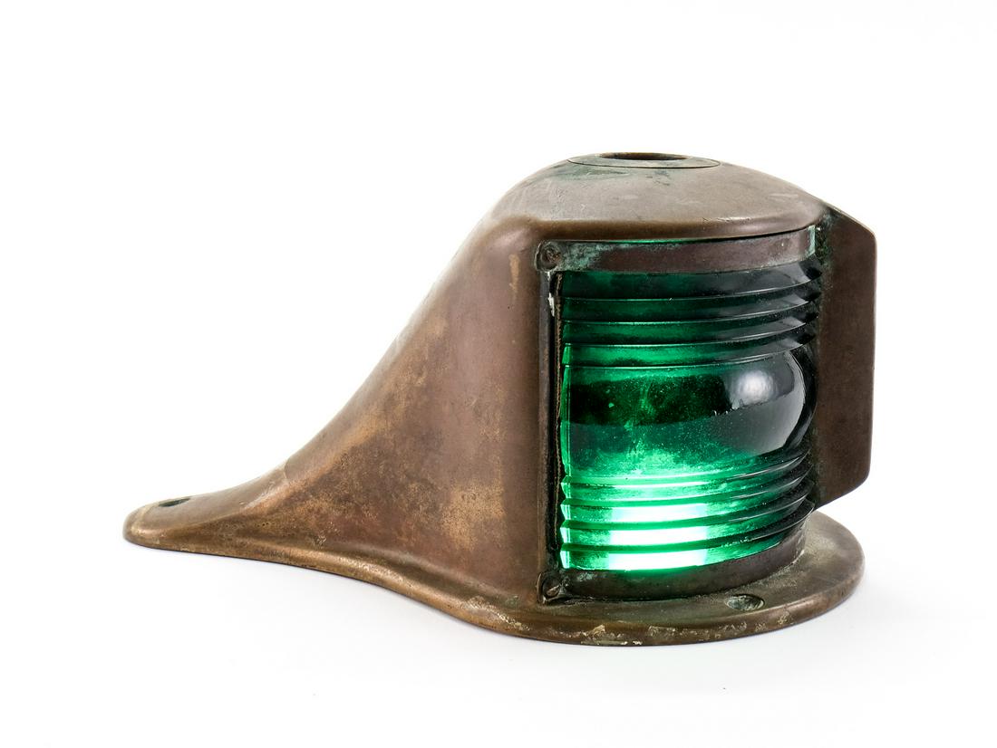 Vintage Bronze Bow Lamp (1 of 6)