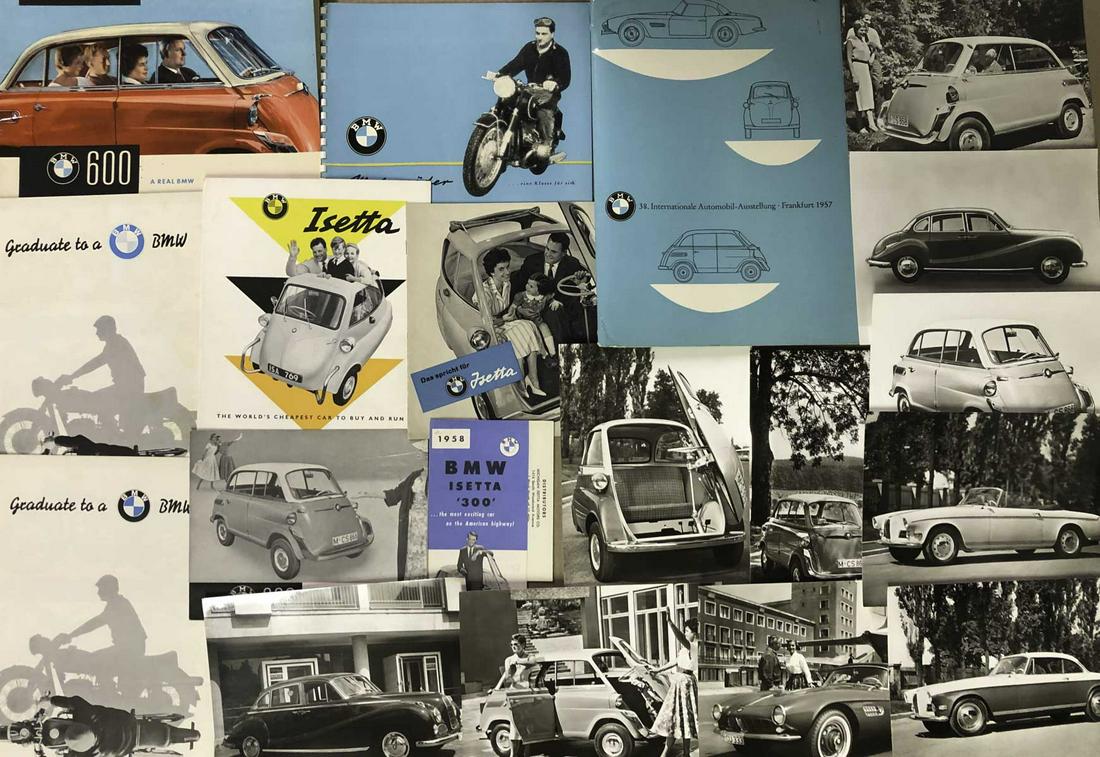BMW Isetta, 600, motorcycle, brochures, photos, et (1 of 3)