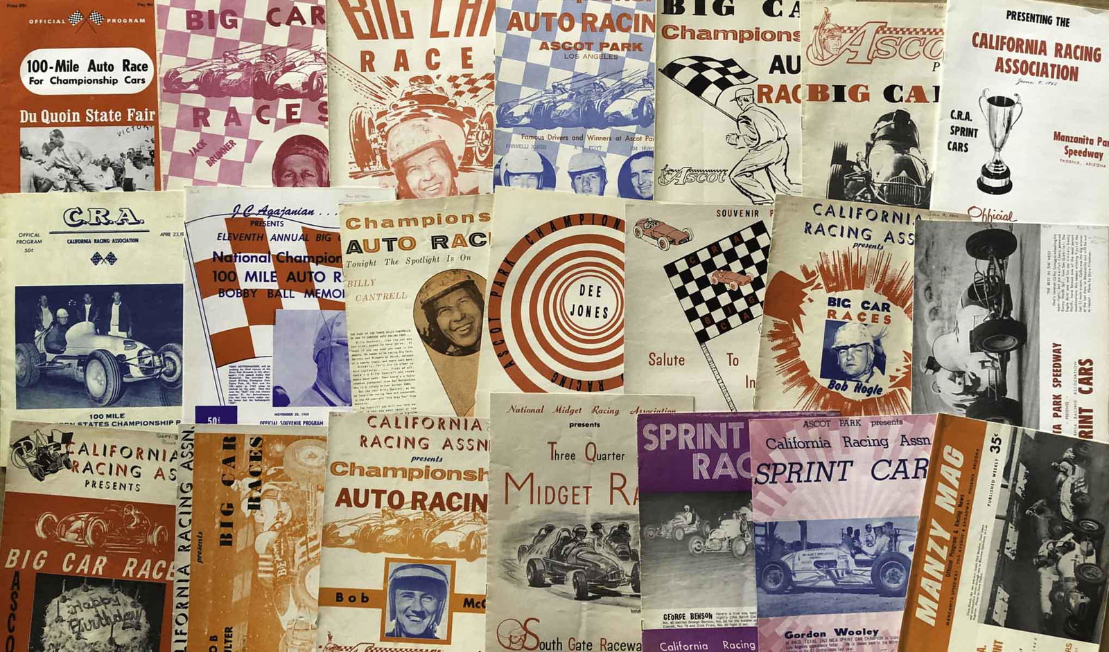 1960’s era race programs (1 of 2)