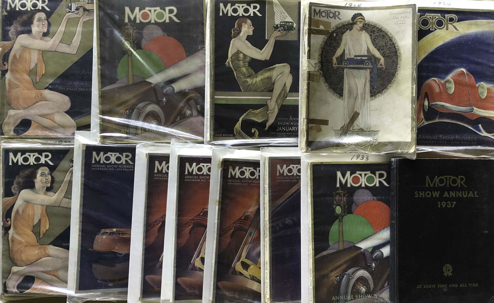 1920’s-1930 Motor Annuals and magazines (1 of 2)