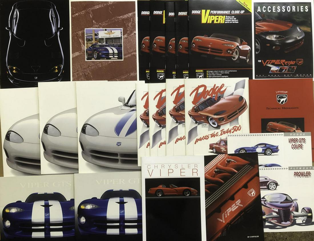 Misc 1980’s-1990’s Viper and Euro brochures (1 of 3)
