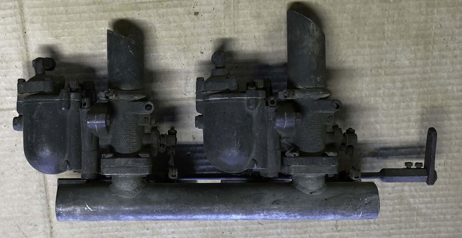 Winfield carburetors and log manifold (1 of 2)