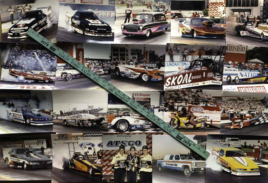Approx 900  - 8 x 10 color drag racing photos (1 of 2)