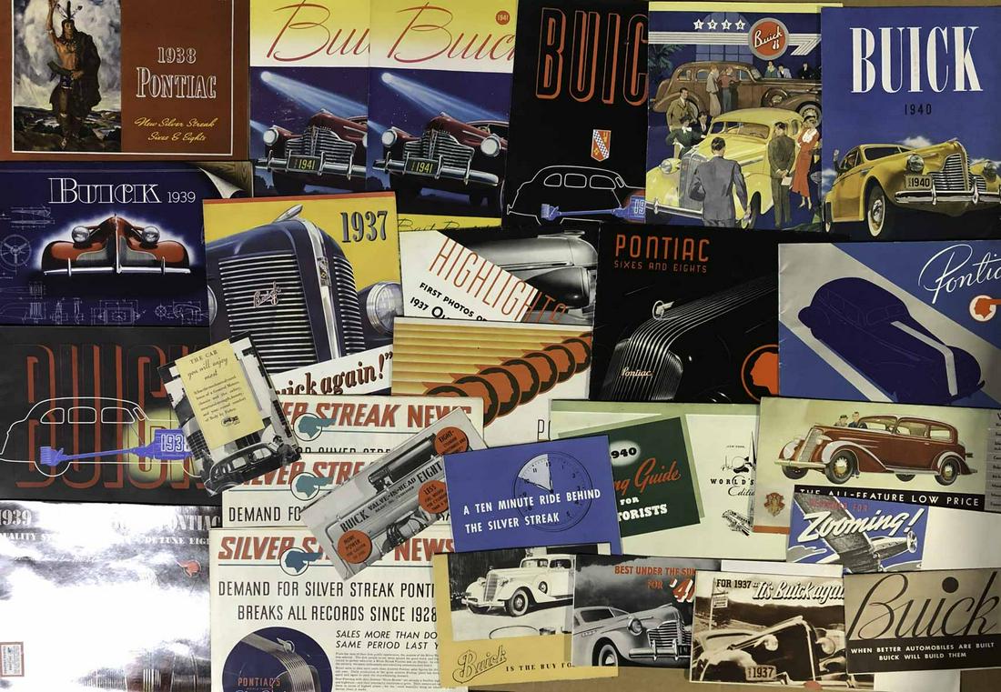1930’s- early 1940’s Buick, Olds, Pontiac brochure (1 of 2)