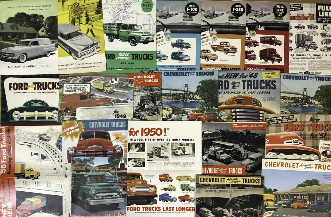 1940’s-1970’s truck brochures (1 of 3)