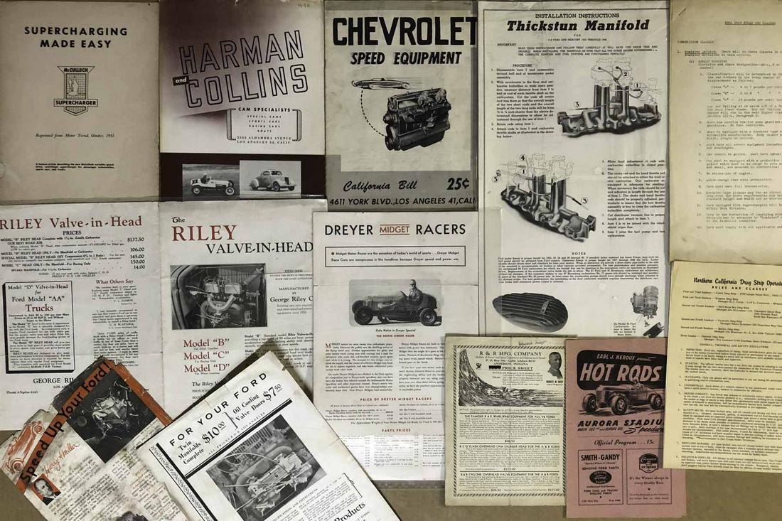 Teens -1950’s speed equipment paper (1 of 3)