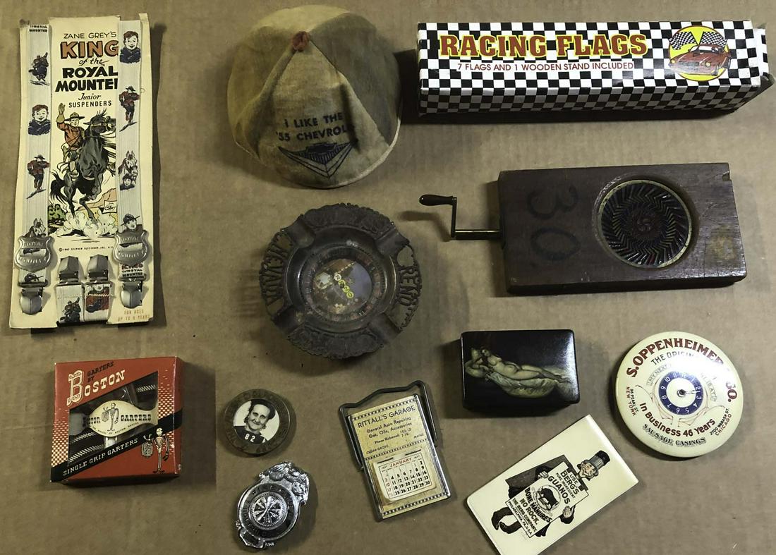 Collection of non auto novelty items (1 of 2)