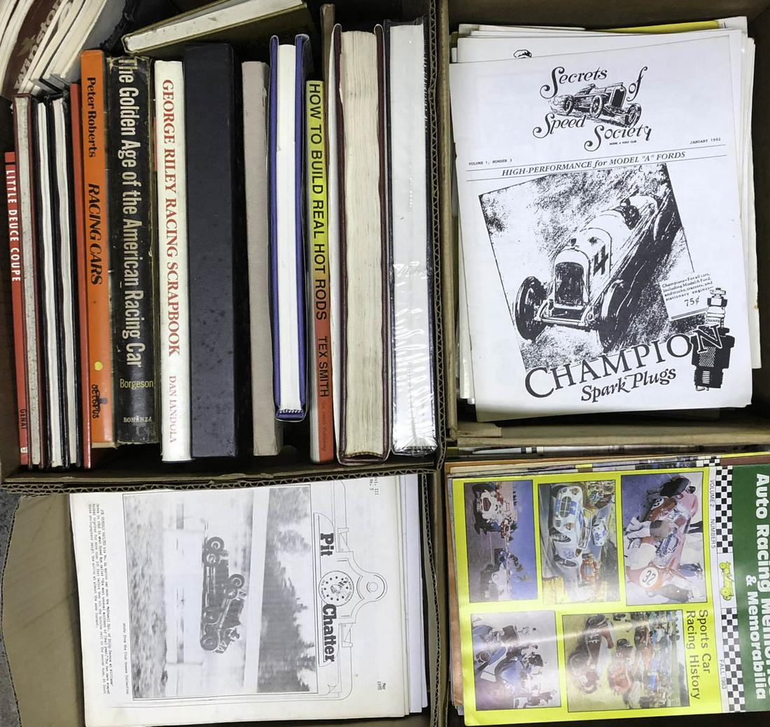 Speed and racing books and magazines (1 of 2)