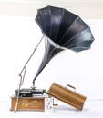 Edison Phonograph and Horn