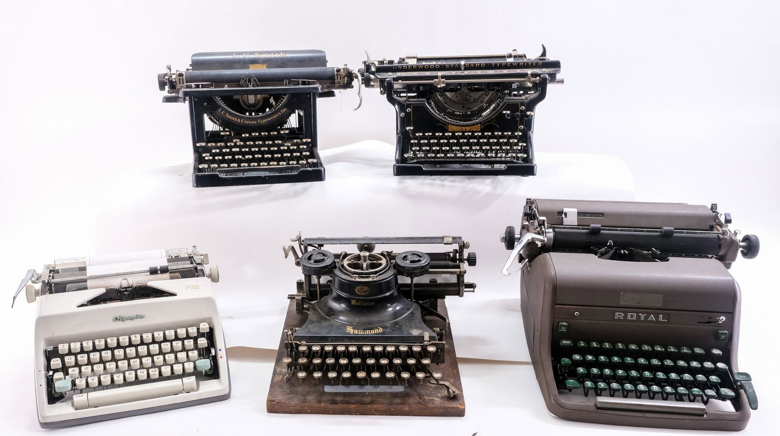 Five Vintage Typewriters (1 of 5)