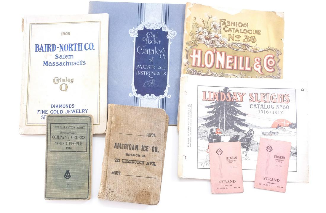 Catalogues and Similar Ephemera (1 of 3)