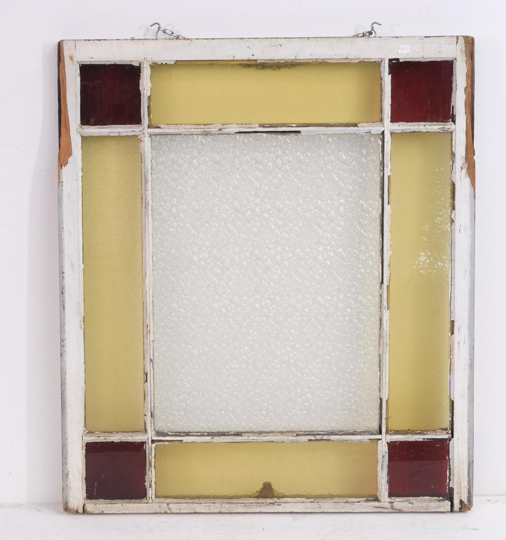 Leaded glass window panel (1 of 4)