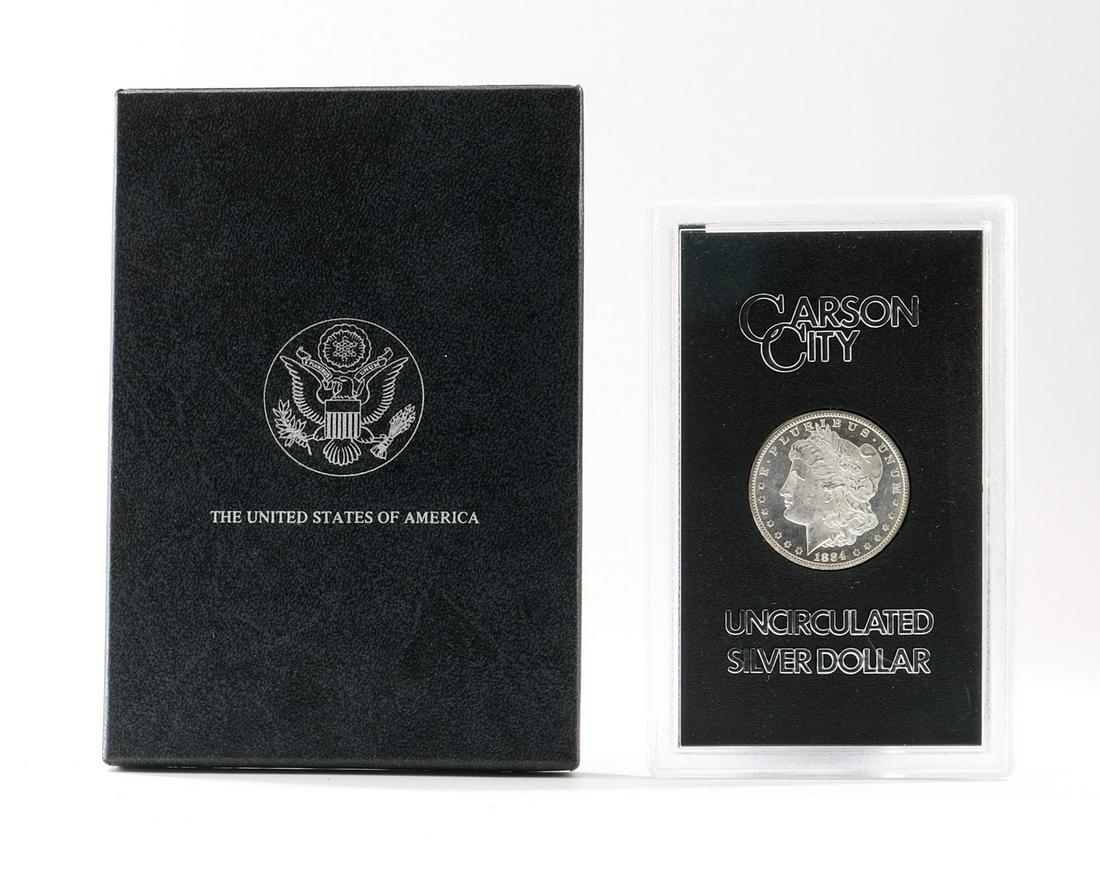 1884-CC Morgan Silver Dollar - GSA Hoard (1 of 3)