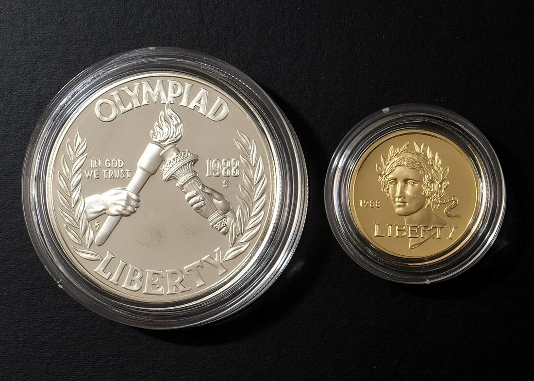 1988 U.S. Commemorative Set - Seoul Olympics (1 of 4)