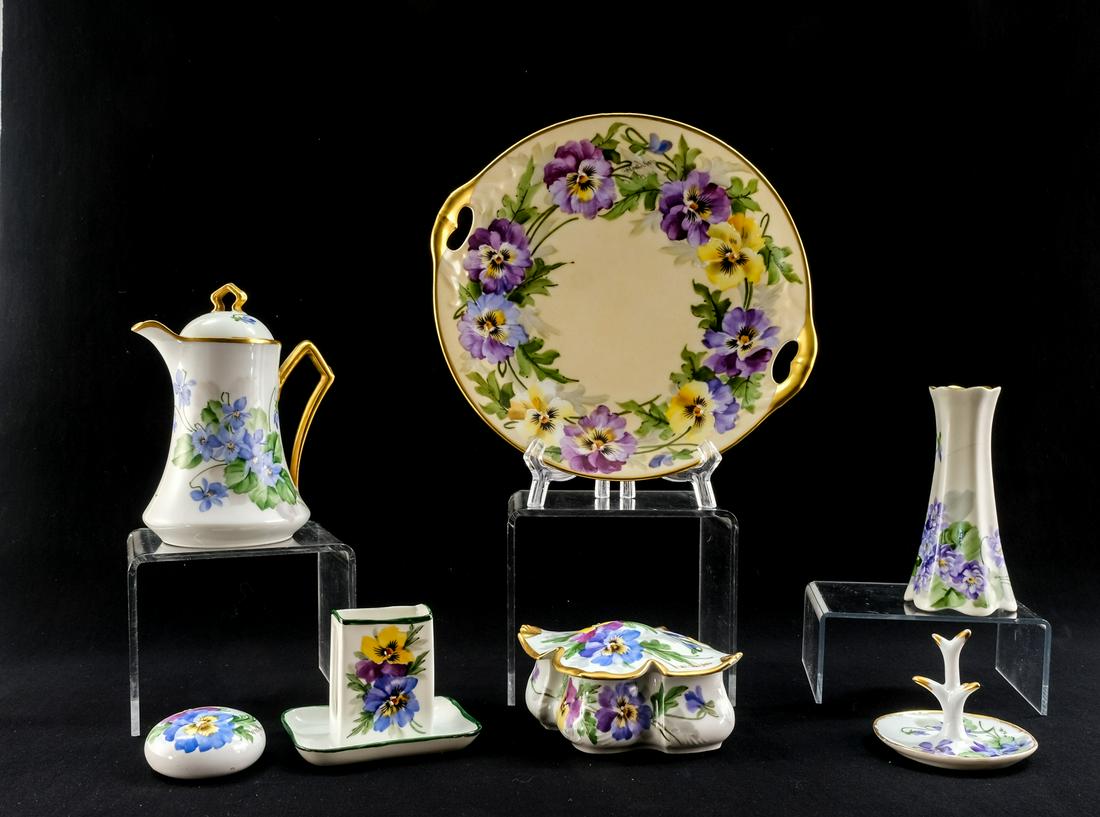 Walter Wilson Porcelain Group: 7 pieces (1 of 8)