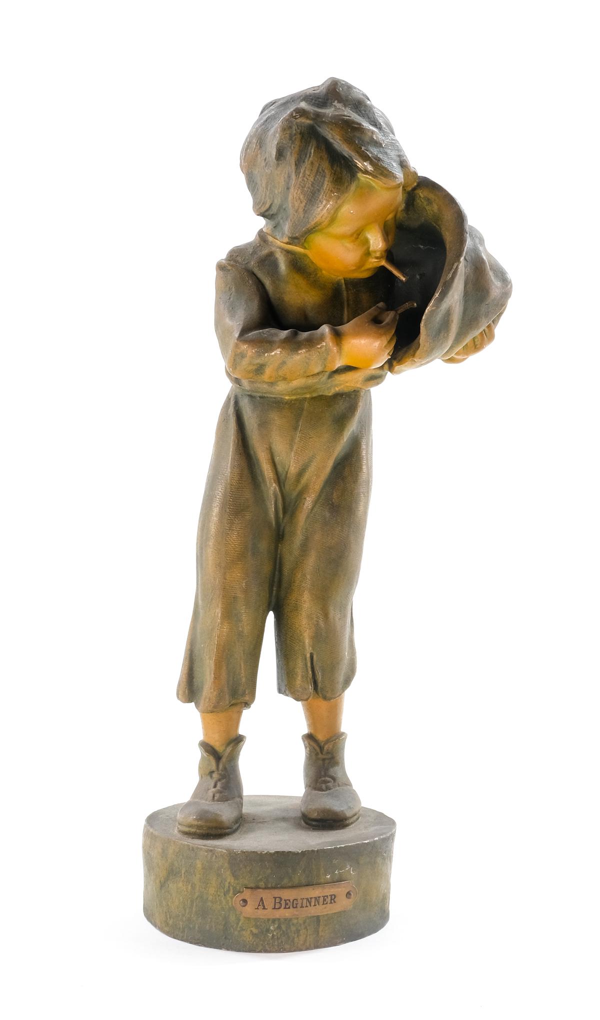 Bradley & Hubbard statue - "A Beginner" (1 of 7)