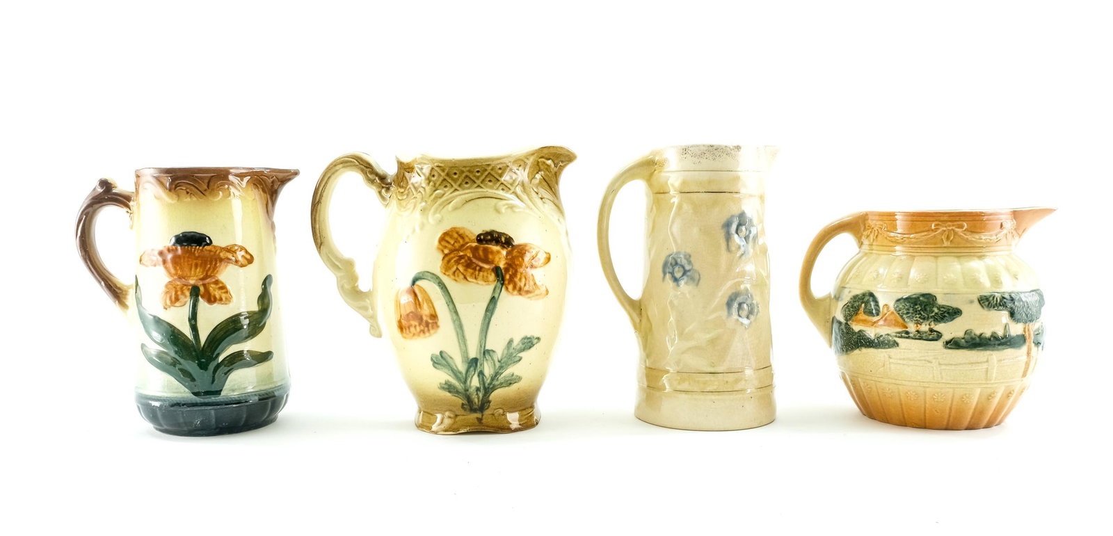 4 Early Roseville Jugs (1 of 7)