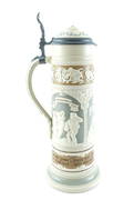Mettlach 3.9 Liter German Stein #2284 (1 of 11)