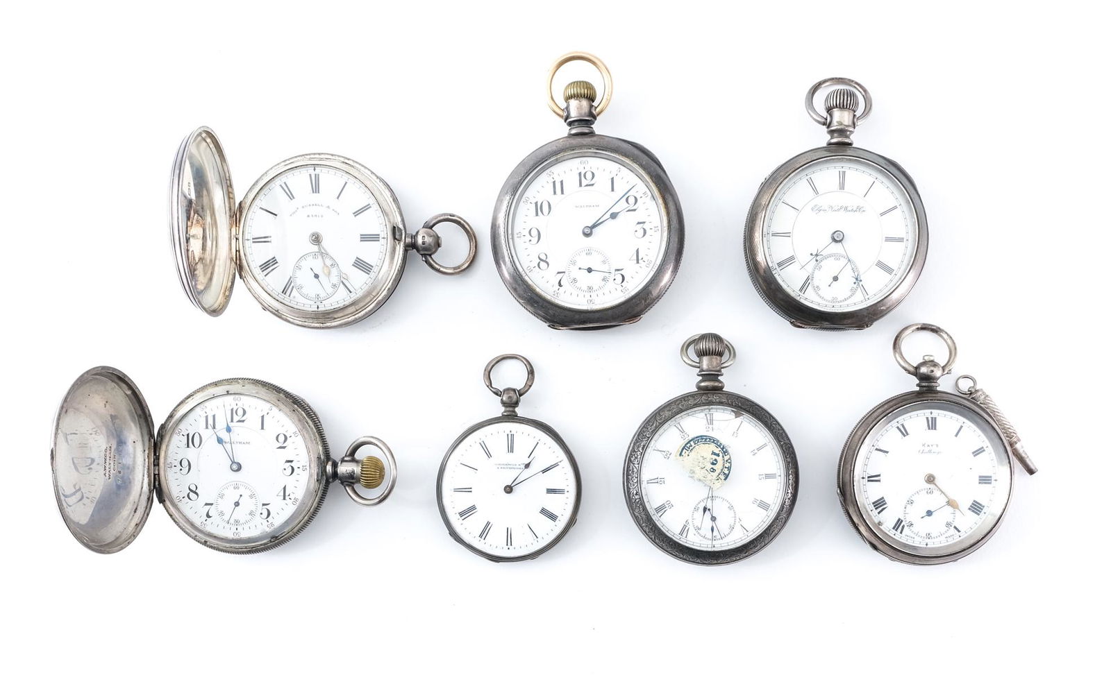 7 Estate Pocket Watches (1 of 6)