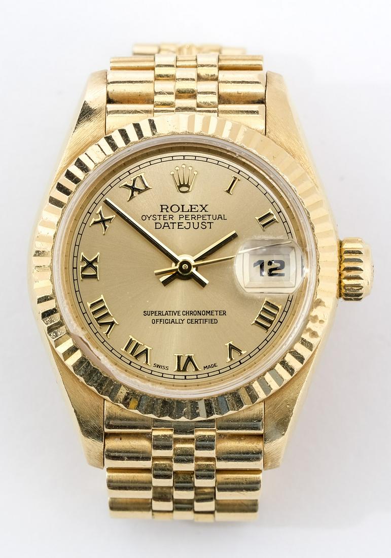 Ladies 18K Rolex Datejust Watch ref. 69178 (1 of 4)