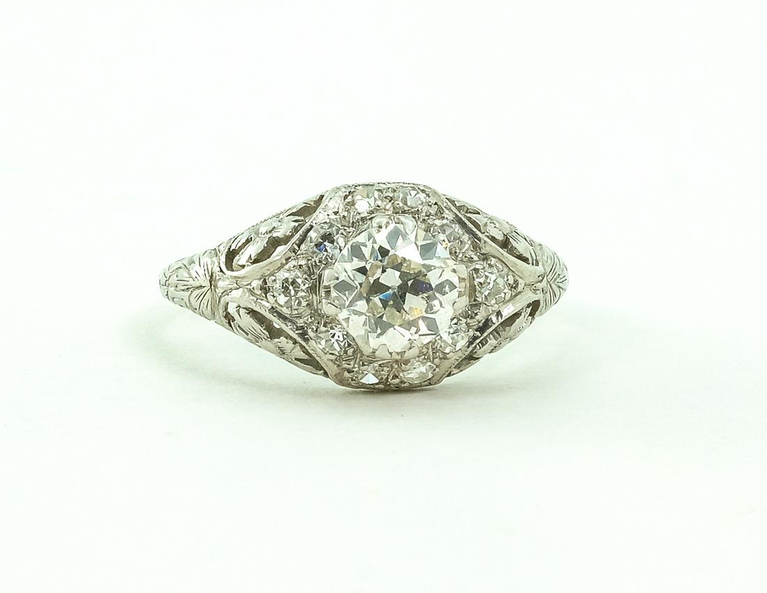 Kinscherf Co. Platinum and Diamond Ring (1 of 6)