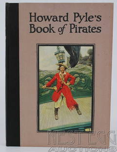 Howard Pyle's Book of Pirates: Fiction, Fact & Fancy Concerning the Buccaneers & Marooners of the Spanish Main: From the Writing & Pictures of Howard Pyle: Compiled by Merle Johnson. Harper & Bros. Publishers: New York. 1921.