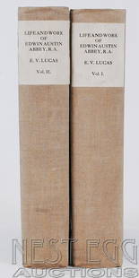 Life and Work of Edwin Austin Abbey, R.A. by Lucas: Edwin Austin Abbey Royal Academician: The Record of His Life and Work by E.V. Lucas. With Two Hundred Illustrations. In Two Volumes. Charles Scribner's Sons: New York, Methuen and Company Limited: