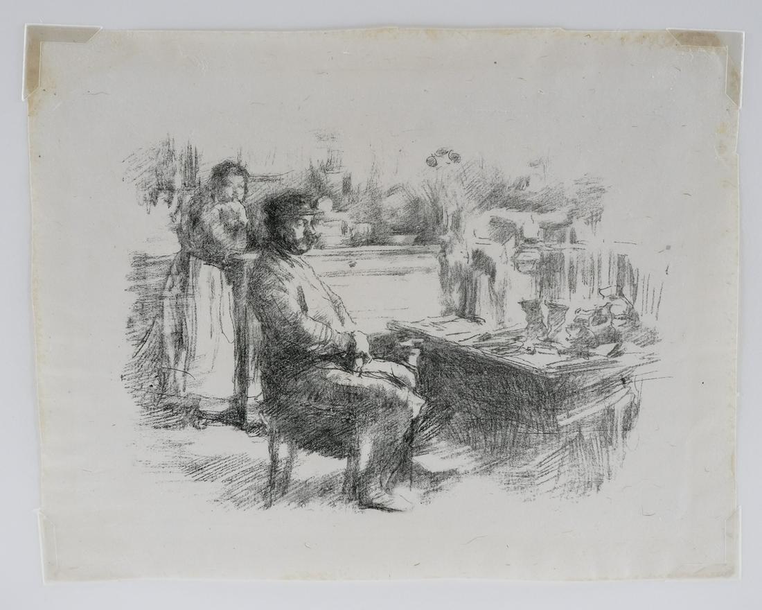 James McNeill Whistler, "The Shoemaker" (1895 / 6) (1 of 6)