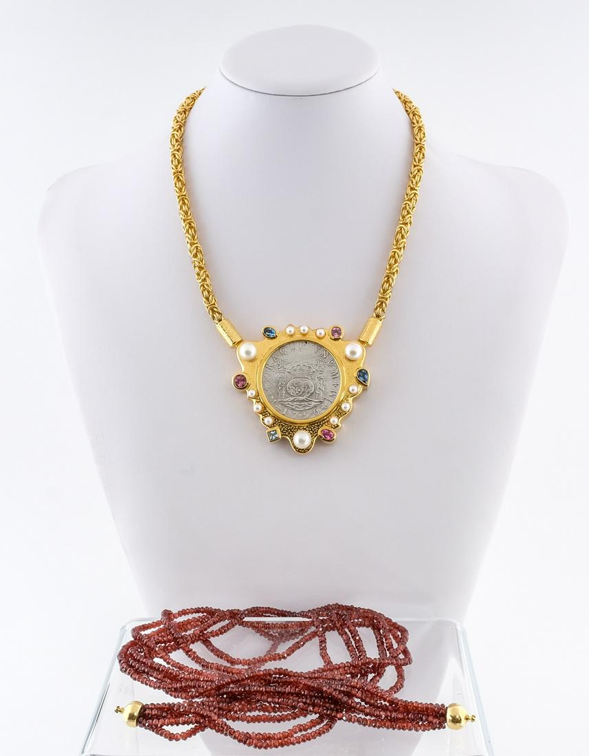 Hans Cullmann Necklace - Spanish 8 Reales (1 of 7)