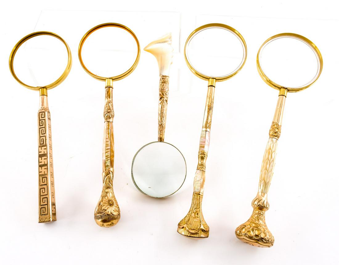 5 Vintage Magnifying Glasses (1 of 5)
