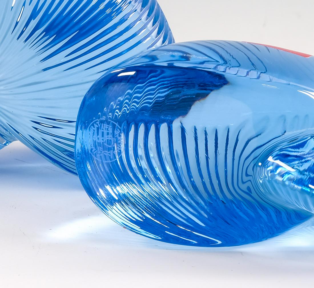 3 Baccarat Crystal Nautilus Shell Paperweights (1 of 4)