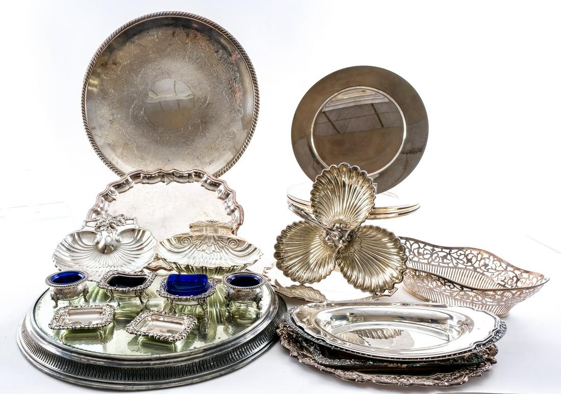 Large Silverplate Collection (1 of 6)