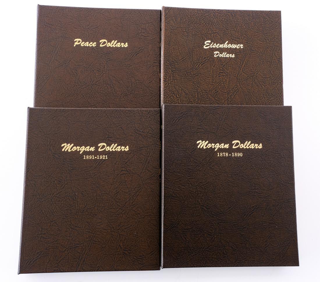 U.S. Silver Dollars - Morgan, Peace, Eisenhower (1 of 5)