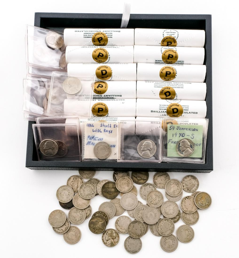 Large Collection of U.S. Nickels (1 of 4)