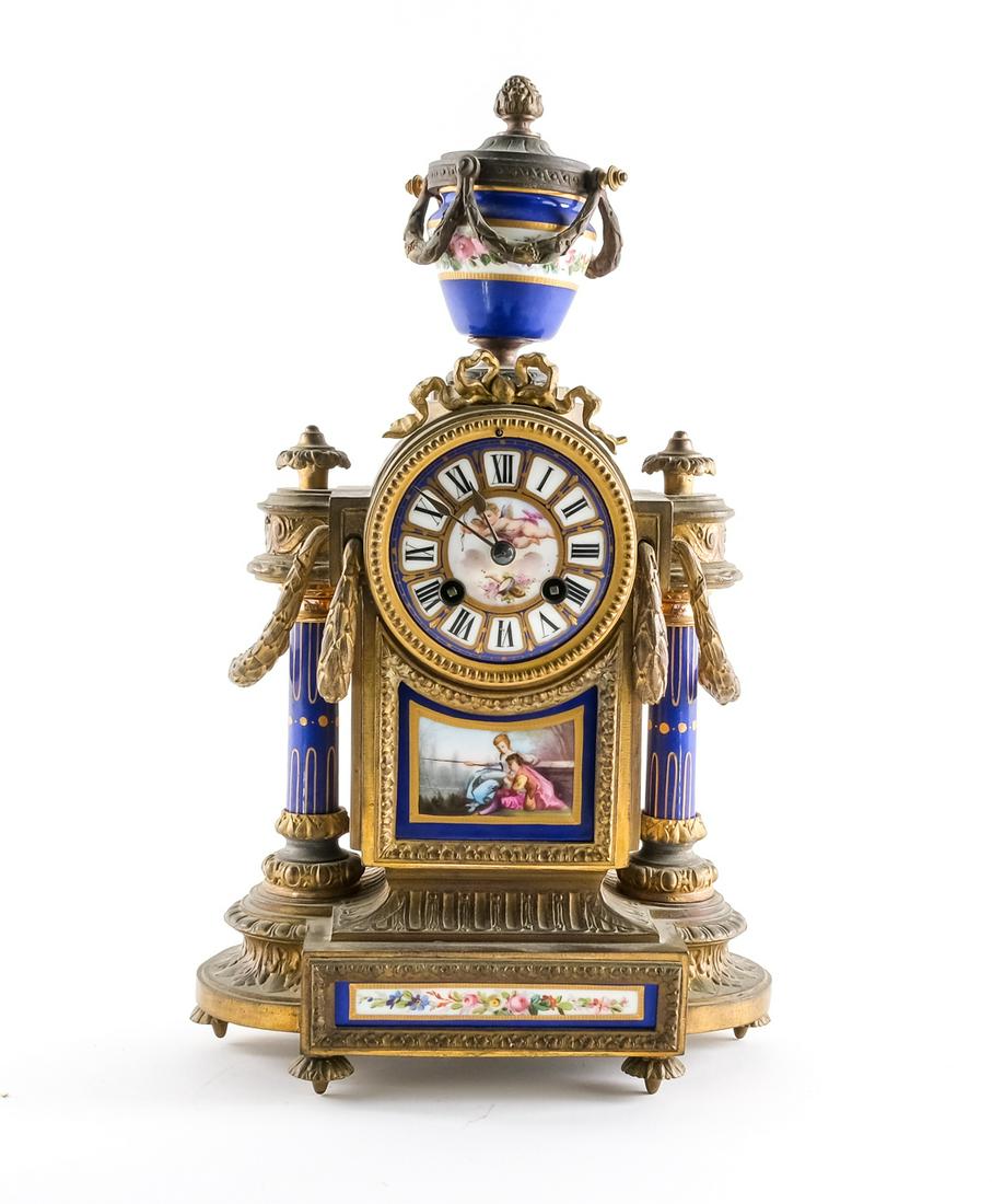 Antique P.H. Mourey Mantel Clock (1 of 9)