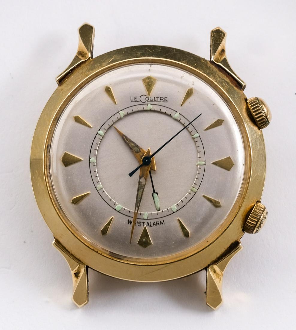 Men's 14k LeCoultre Wrist Alarm Watch (1 of 4)
