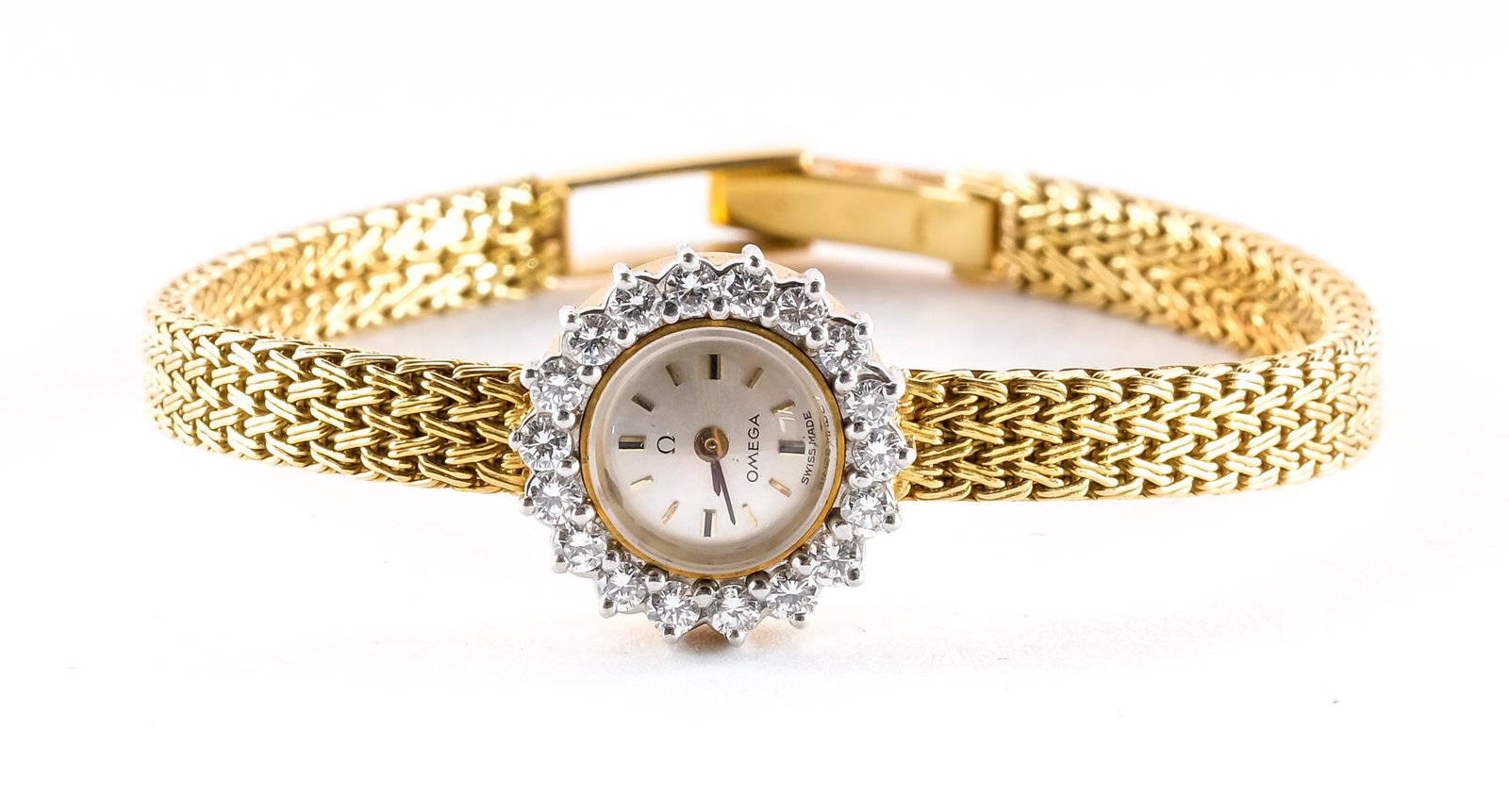 Ladies Omega 18K & Diamond Wristwatch (1 of 5)