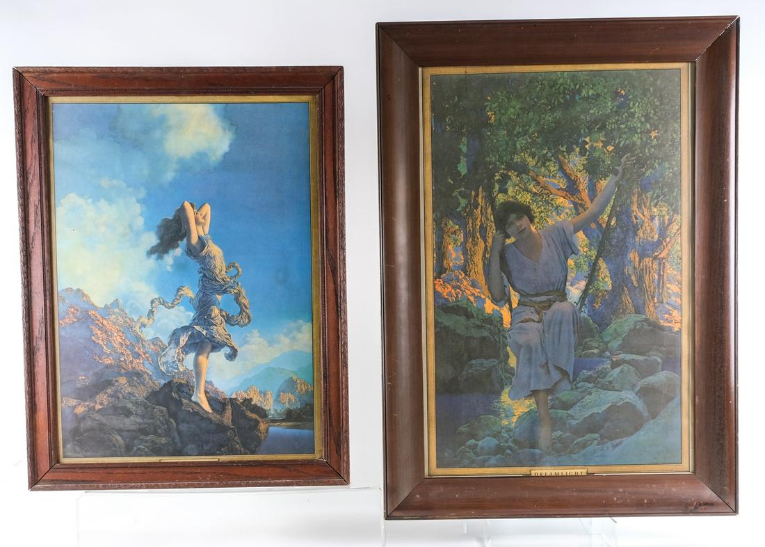 2 Maxfield Parrish Prints: Ecstasy & Dreamlight (1 of 5)