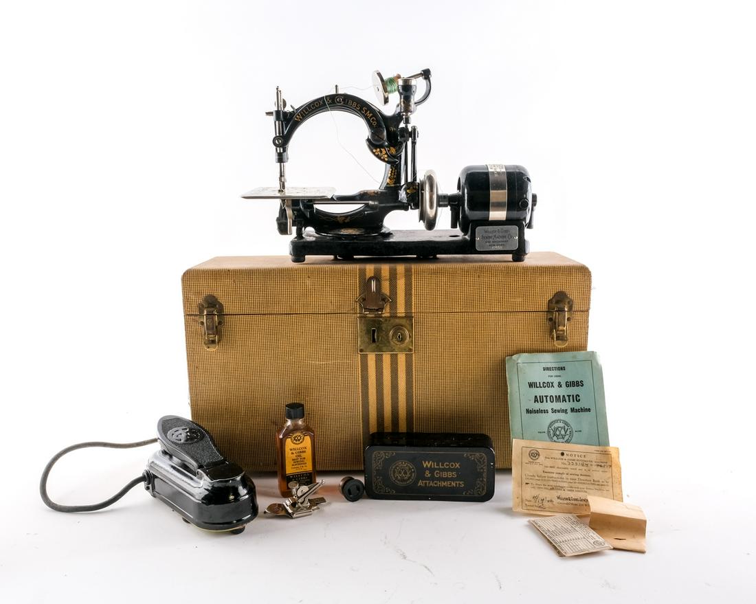 Antique Willcox And Gibbs Sewing Machine