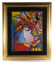 Peter Max, Blushing Beauty (2001)