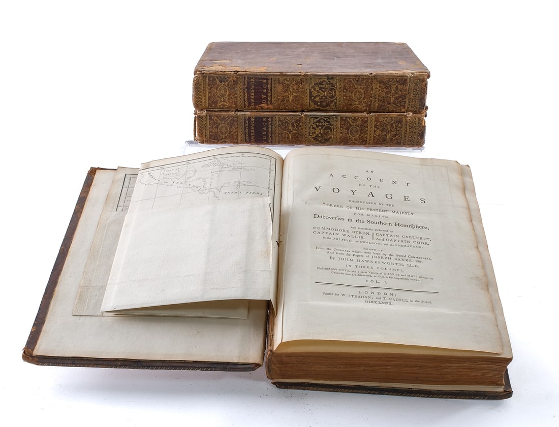 Cook's "Discoveries in the Southern Hemisphere" (1 of 9)